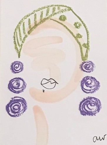 Beauty II painting Ashley Williams - Christenberry Collection