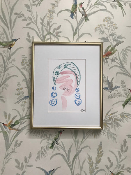 Beauty VI painting Ashley Williams - Christenberry Collection