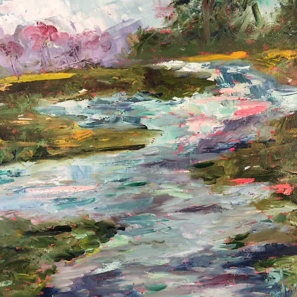 Summertime in the South painting Jenny Moss - Christenberry Collection