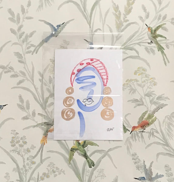 Little Beauty VII painting Ashley Williams - Christenberry Collection