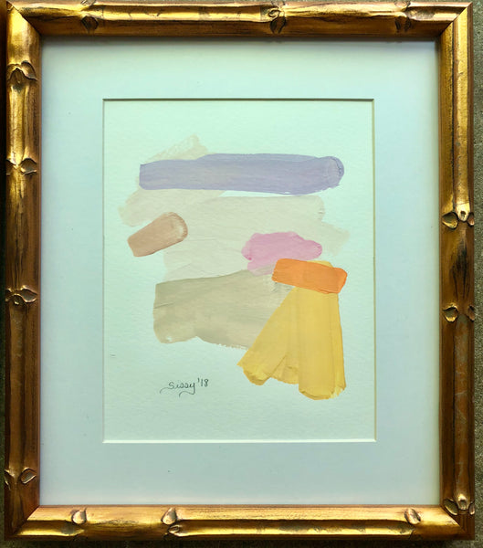 Color Wheel I painting Jane Marie Edwards - Christenberry Collection