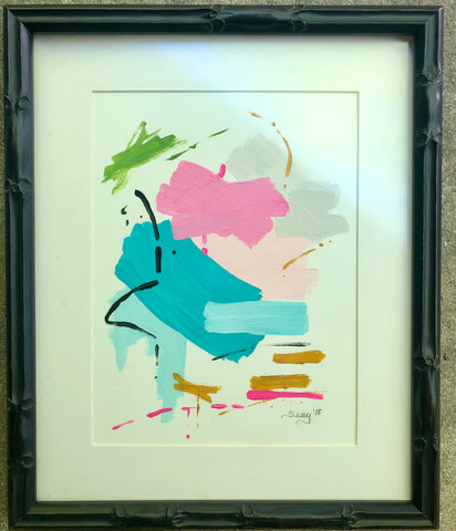 Water Color VIII painting Jane Marie Edwards - Christenberry Collection