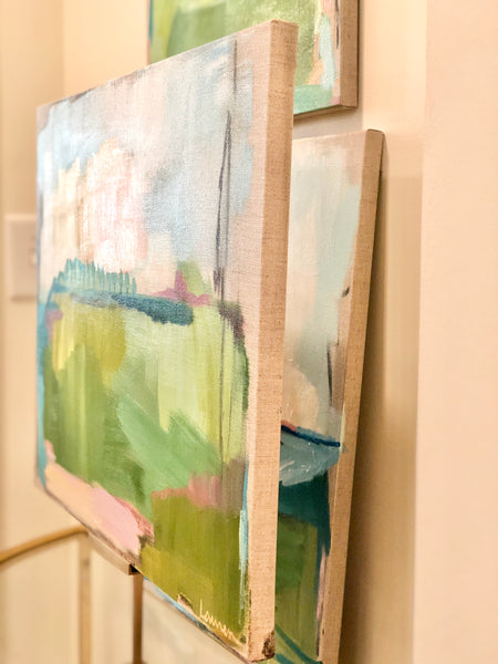 Brighter Days IV painting Lauren Roberts - Christenberry Collection