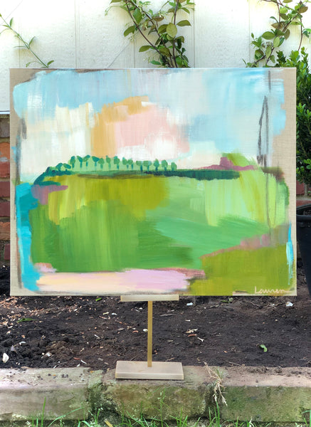Brighter Days IV painting Lauren Roberts - Christenberry Collection