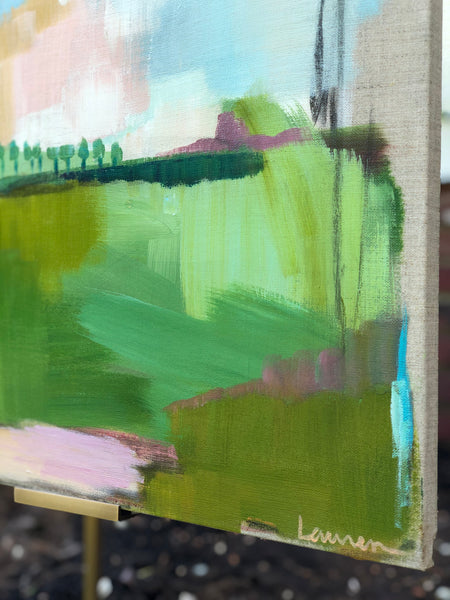 Brighter Days IV painting Lauren Roberts - Christenberry Collection