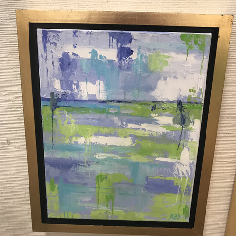 Rainy Day painting Ann Schwartz - Christenberry Collection