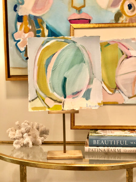Love you Forever III painting Lauren Roberts - Christenberry Collection