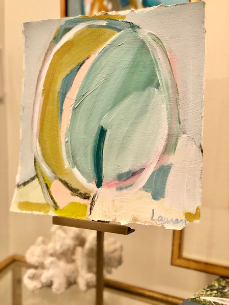 Love you Forever III painting Lauren Roberts - Christenberry Collection