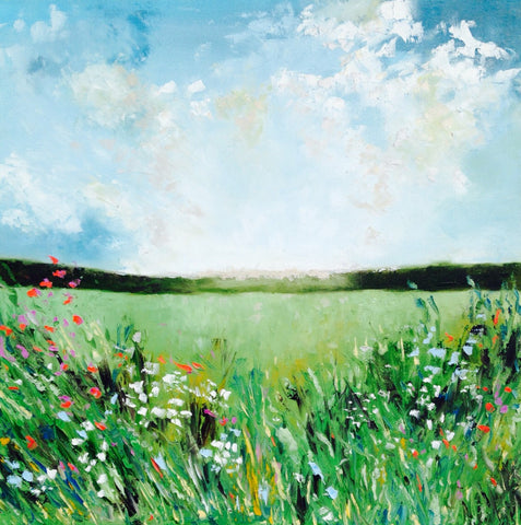 Summer Meadow painting Emma Bell - Christenberry Collection