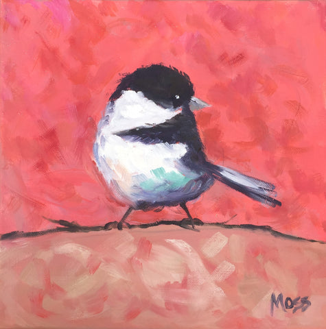 Bird Watching painting Jenny Moss - Christenberry Collection