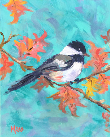 Fall is in the Air painting Jenny Moss - Christenberry Collection