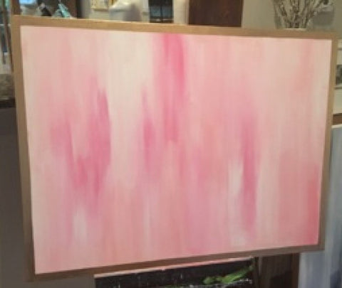 Pretty in Pink painting Lauren Neville - Christenberry Collection