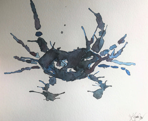 Husk painting Kaki Dixon - Christenberry Collection
