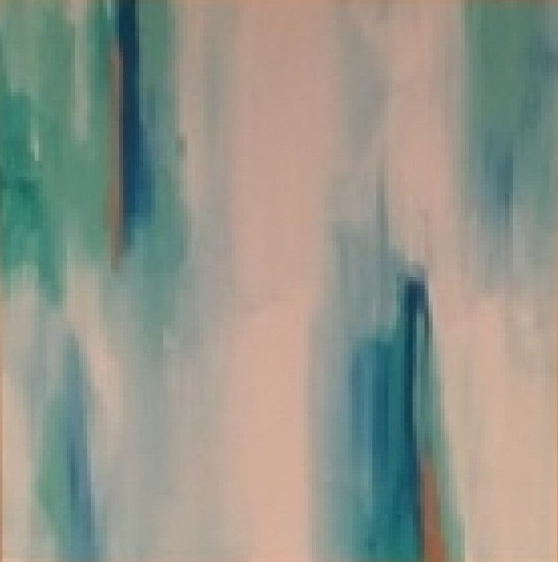 Blue and Teal painting Lauren Neville - Christenberry Collection