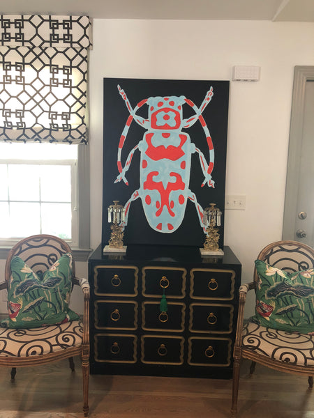 Tarheel painting Ashley Williams - Christenberry Collection