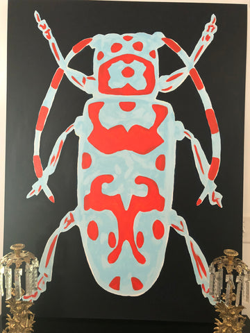 Tarheel painting Ashley Williams - Christenberry Collection