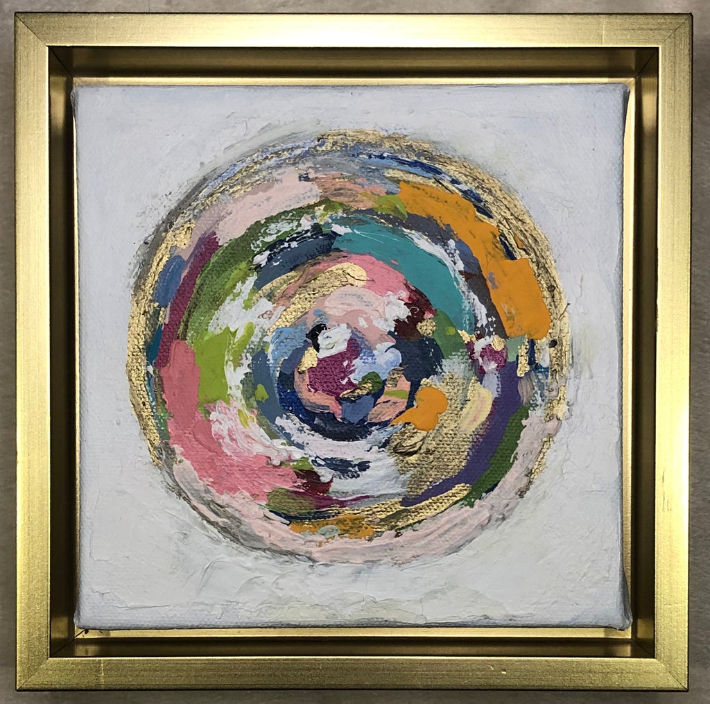 Circle Abstract painting Lynnette Driver - Christenberry Collection