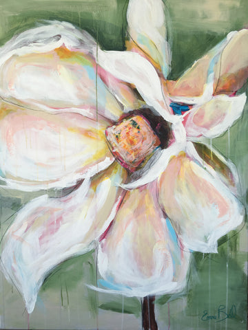 Magnolia painting Emma Bell - Christenberry Collection