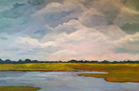 Peaceful Easy Feeling painting Jenny Moss - Christenberry Collection