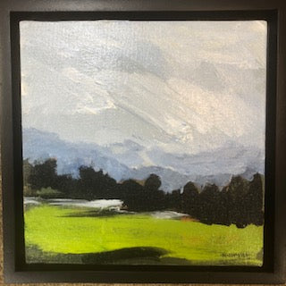 Landscape 1 painting Molly Wright - Christenberry Collection