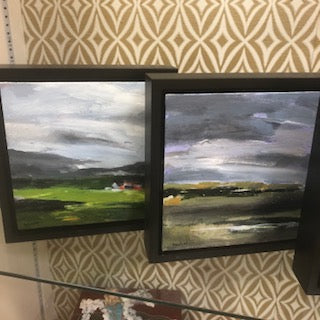Landscape 10 painting Molly Wright - Christenberry Collection
