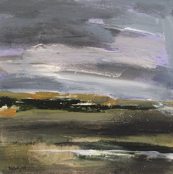 Landscape 4 painting Molly Wright - Christenberry Collection