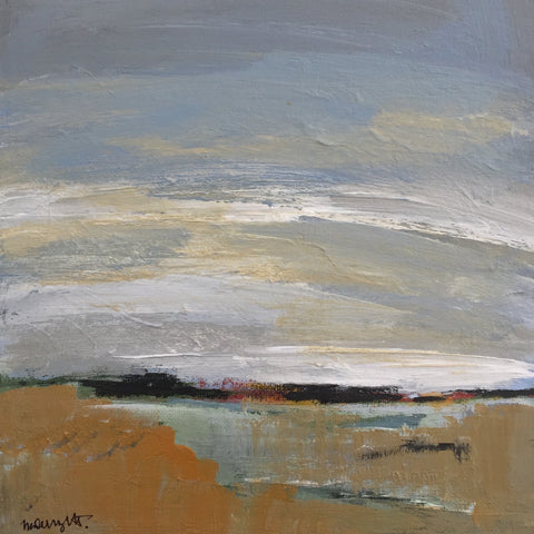 Landscape 9 painting Molly Wright - Christenberry Collection