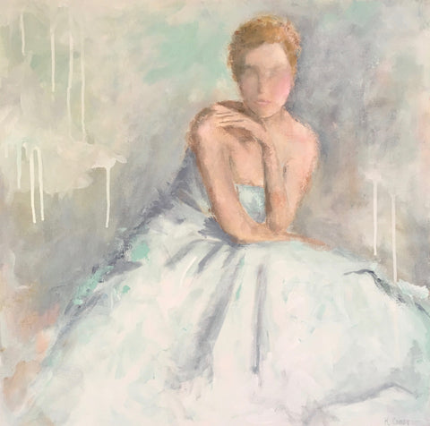 Margaret painting Kristin Cooney - Christenberry Collection