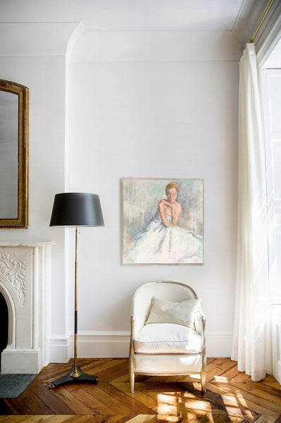 Margaret painting Kristin Cooney - Christenberry Collection