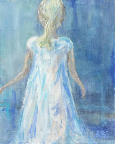 Missy Prissy painting Ann Schwartz - Christenberry Collection