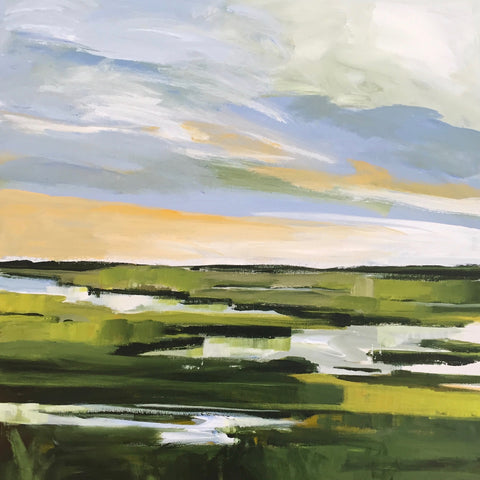 Peaceful Place painting Molly Wright - Christenberry Collection