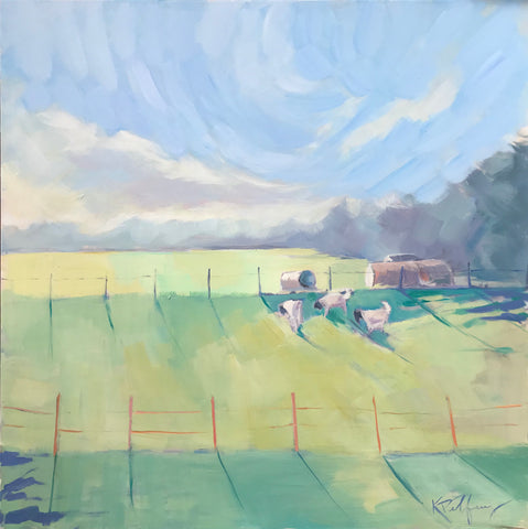 Surely Mercy No. 1 painting Kelly Pelfrey - Christenberry Collection