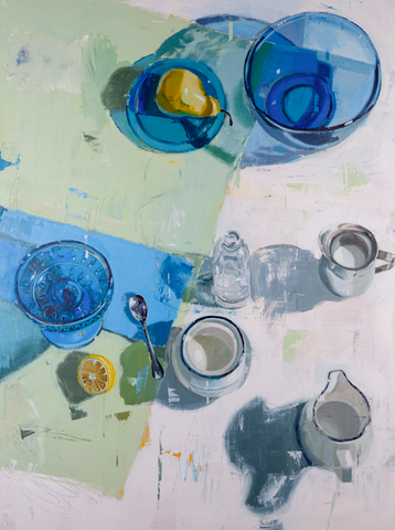 Ordinary Sparkle painting Teil Duncan - Christenberry Collection