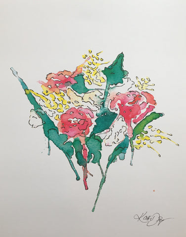 Sonoma painting Kaki Dixon - Christenberry Collection