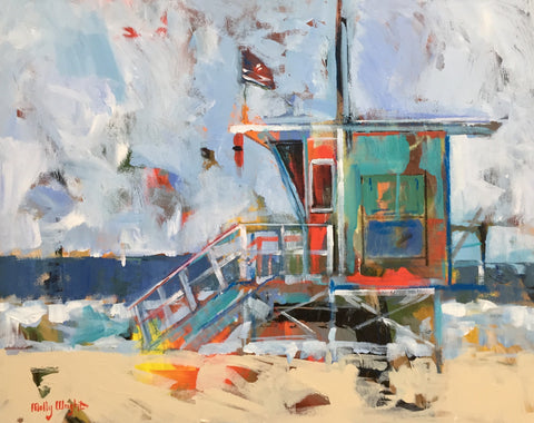 Stand One painting Molly Wright - Christenberry Collection