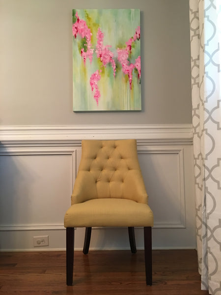 Wisteria painting Kristin Cooney - Christenberry Collection