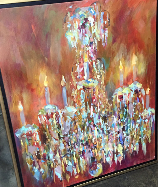 All That Glitters painting Amy Dixon - Christenberry Collection