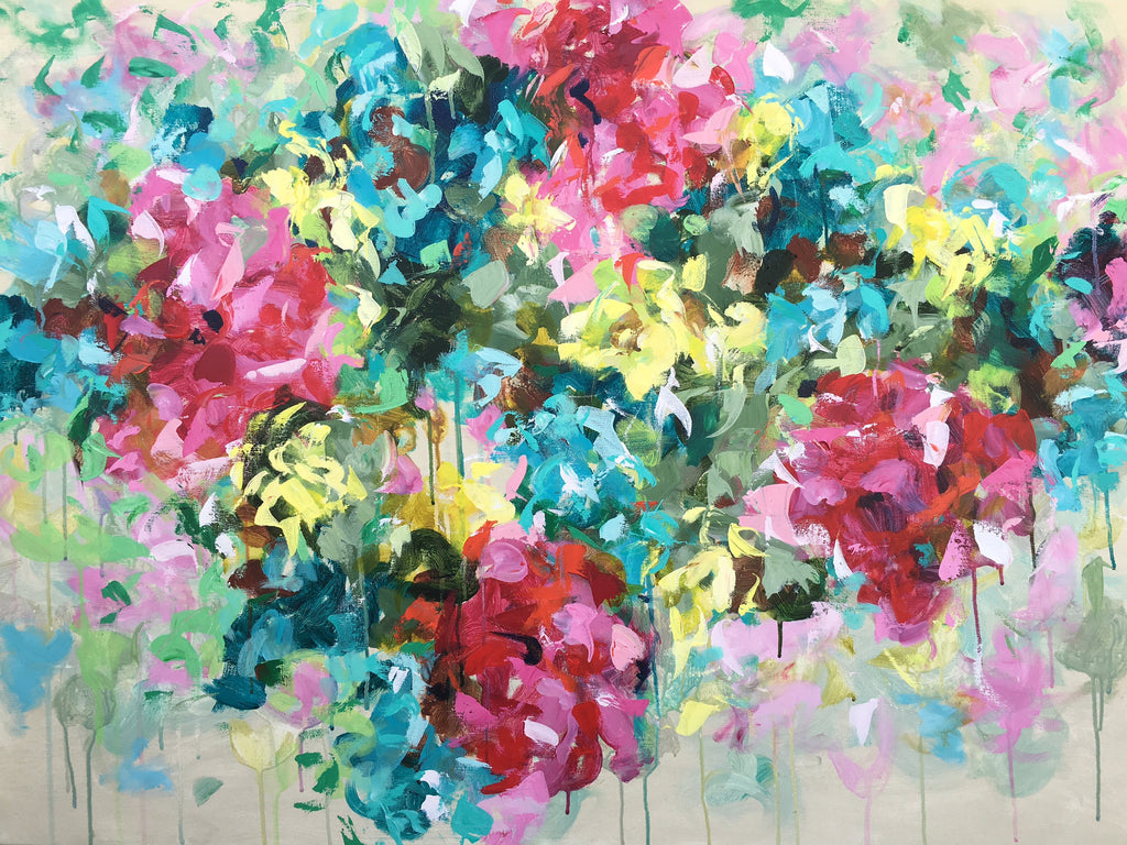 Floral painting Emma Bell - Christenberry Collection