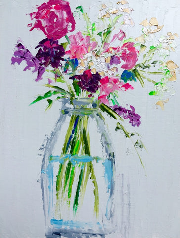 Canvas Board Mini 004 painting Emma Bell - Christenberry Collection