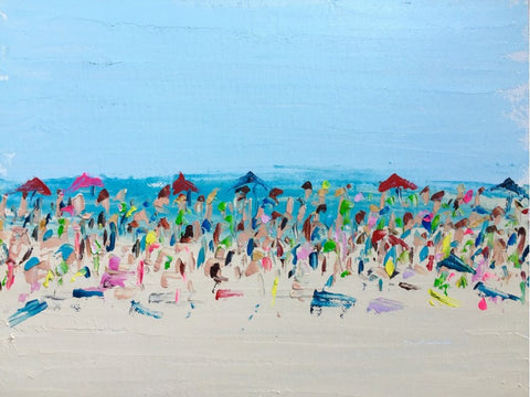 Canvas Board Mini 005 painting Emma Bell - Christenberry Collection