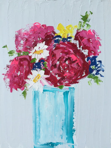 Canvas Board Mini 006 painting Emma Bell - Christenberry Collection