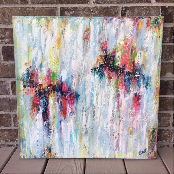 Neon Flash painting Emma Bell - Christenberry Collection