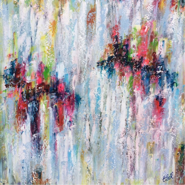 Neon Flash painting Emma Bell - Christenberry Collection