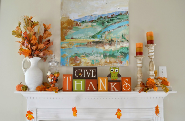 Autumn Fields painting Kym De Los Reyes - Christenberry Collection