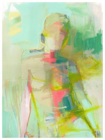 Hip Twist painting Teil Duncan - Christenberry Collection