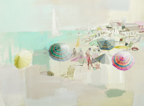 Vanilla Beach painting Teil Duncan - Christenberry Collection
