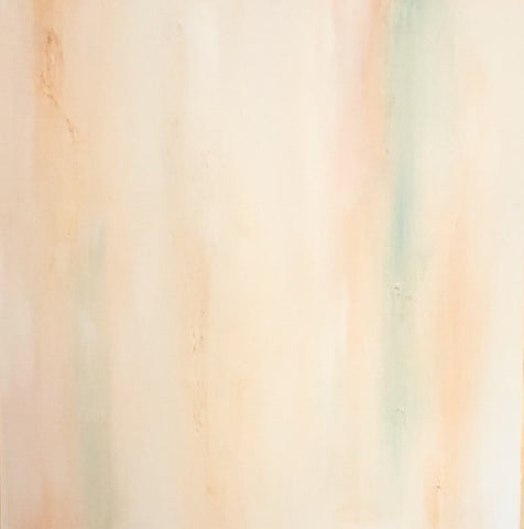 White and Gold painting Lauren Neville - Christenberry Collection