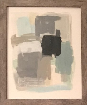 Haze I & II painting Ashley Williams - Christenberry Collection