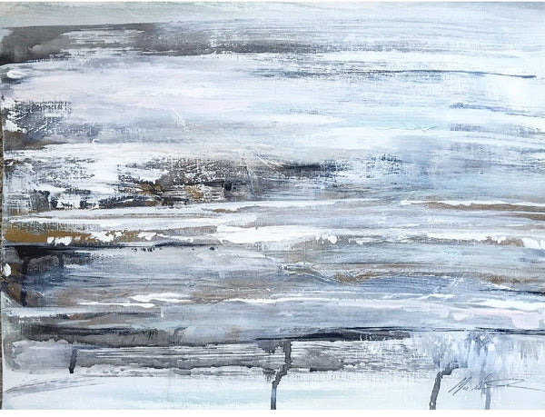 Coastal Song painting Michalle Sessions - Christenberry Collection