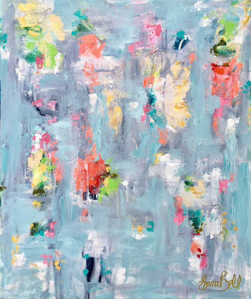 Emerging painting Emma Bell - Christenberry Collection